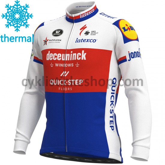 Thermo Cyklistický Dres 2021 Deceuninck–Quick-Step M005
