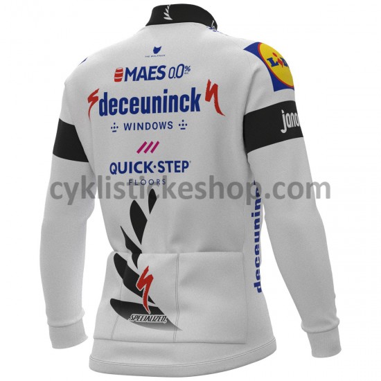 Cyklistický Dres s Dlouhými Rukávy 2021 Deceuninck–Quick-Step M006