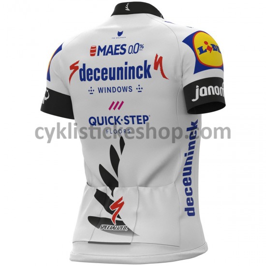 Cyklistický Dres s Krátkým Rukávem 2021 Deceuninck–Quick-Step M006