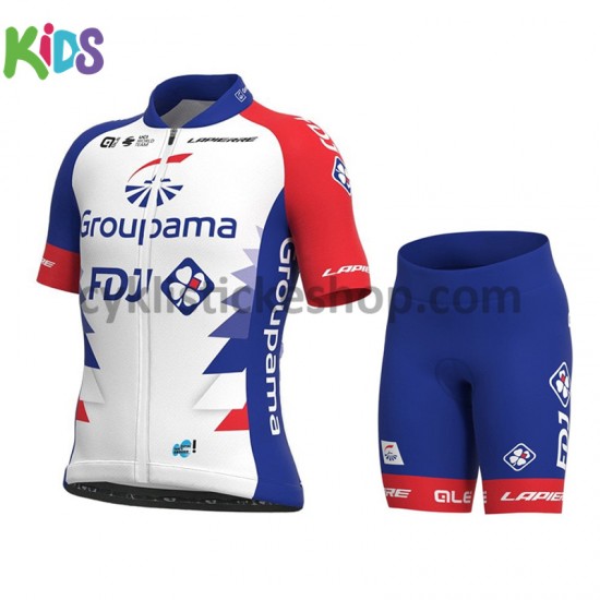 Cyklistický Komplet 2021 Groupama-FDJ Dětský M001