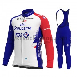 Cyklistický Bib Set 2021 Groupama-FDJ M001