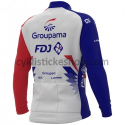 Cyklistický Dres s Dlouhými Rukávy 2021 Groupama-FDJ M001
