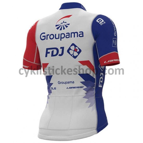 Cyklistický Dres s Krátkým Rukávem 2021 Groupama-FDJ M001