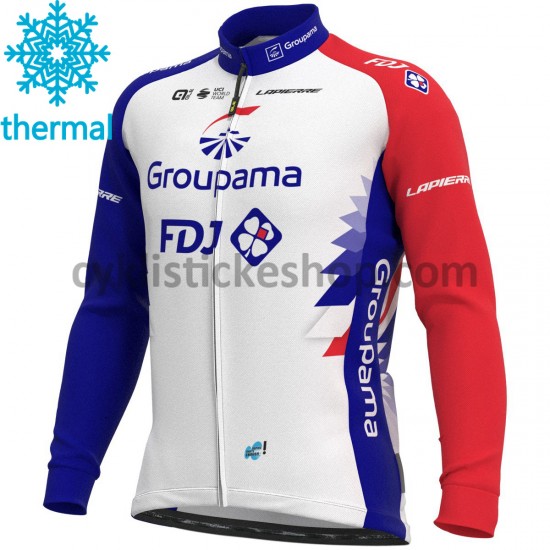 Thermo Cyklistický Dres 2021 Groupama-FDJ M001