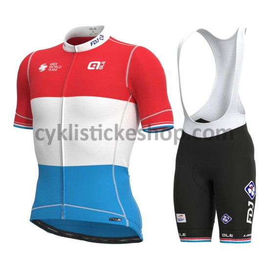 Cyklistický BIB Komplet 2021 Groupama-FDJ M004