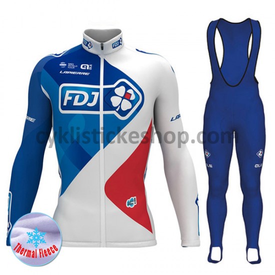 Cyklistický Bib Thermo Set 2017 FDJ M001