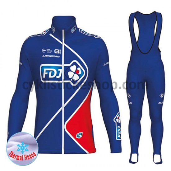 Cyklistický Bib Thermo Set 2017 FDJ M002