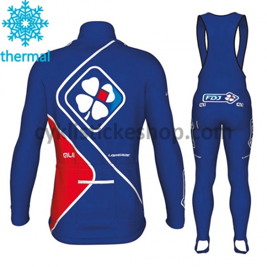 Cyklistický Bib Thermo Set 2017 FDJ M002