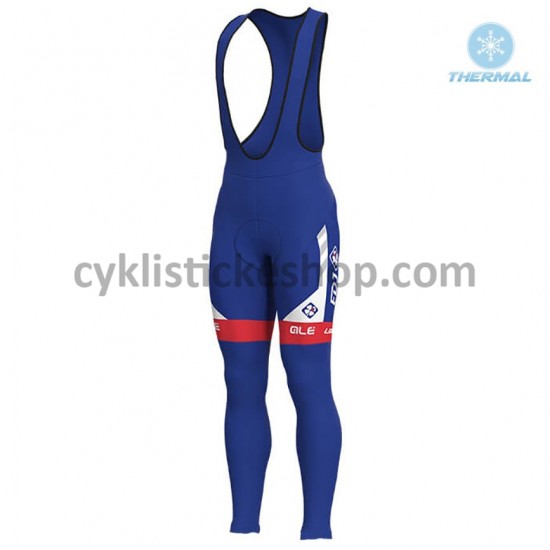 Thermo Cyklistické Kalhoty Bib 2018 FDJ M001