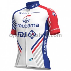 Cyklistický Dres s Krátkým Rukávem 2018 FDJ M001