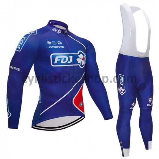 Cyklistický Bib Set 2018 FDJ M002