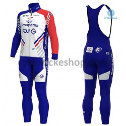 Cyklistický Bib Thermo Set 2020 Groupama–FDJ M001