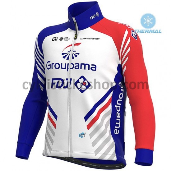 Cyklistický Bib Thermo Set 2020 Groupama–FDJ M001