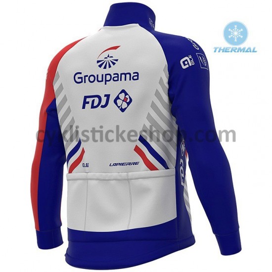 Cyklistický Bib Thermo Set 2020 Groupama–FDJ M001