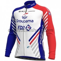Cyklistický Dres s Dlouhými Rukávy 2020 Groupama–FDJ M001