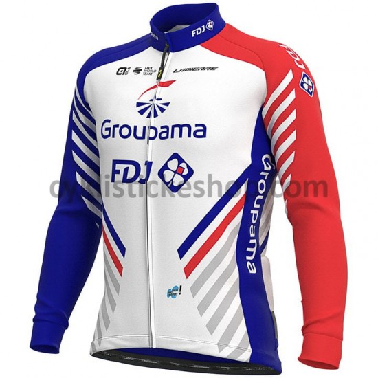 Cyklistický Dres s Dlouhými Rukávy 2020 Groupama–FDJ M001