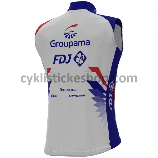 Cyklistický Dres bez Rukávů 2021 Groupama-FDJ M001