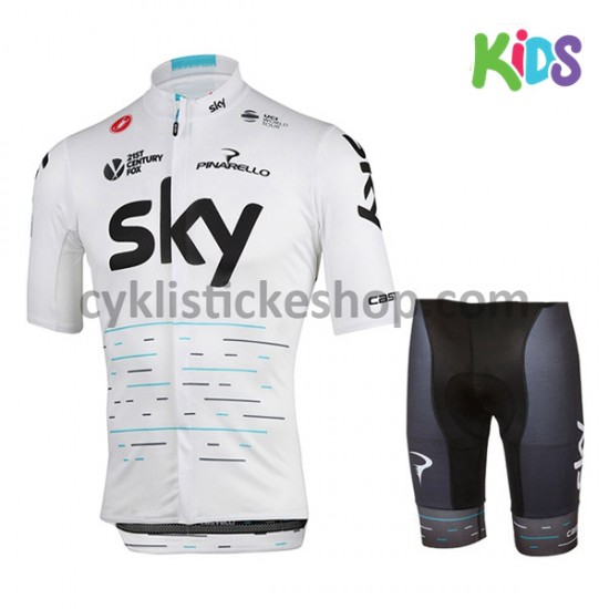 Cyklistický Komplet 2017 Team Sky Dětský M003