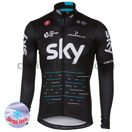 Thermo Cyklistický Dres 2017 Team Sky M001