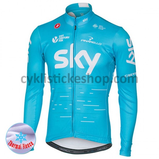 Thermo Cyklistický Dres 2017 Team Sky M002