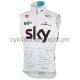 Cyklistický Dres bez Rukávů 2017 Team Sky M003