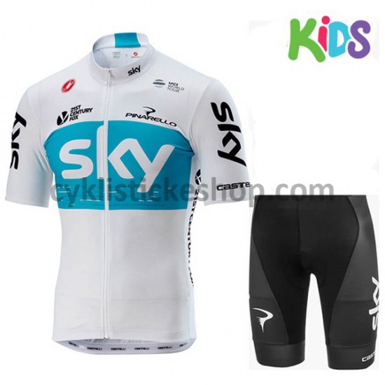 Cyklistický Komplet 2018 Team Sky Dětský M001
