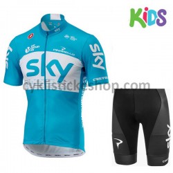 Cyklistický Komplet 2018 Team Sky Dětský M002