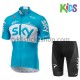 Cyklistický Komplet 2018 Team Sky Dětský M002