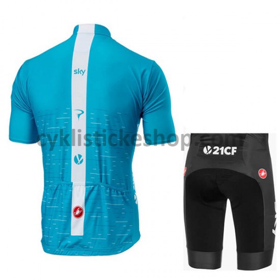Cyklistický Komplet 2018 Team Sky Dětský M002
