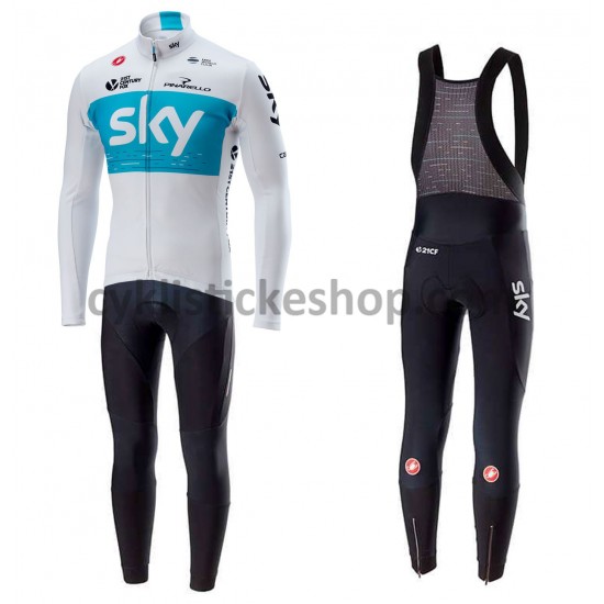 Cyklistický Bib Set 2018 Team Sky M001
