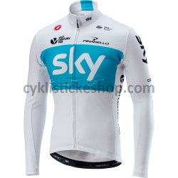 Cyklistický Dres s Dlouhými Rukávy 2018 Team Sky M001