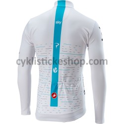 Cyklistický Dres s Dlouhými Rukávy 2018 Team Sky M001