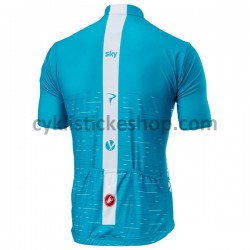 Cyklistický Dres s Krátkým Rukávem 2018 Team Sky M002