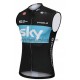 Cyklistický Dres bez Rukávů 2018 Team Sky M003