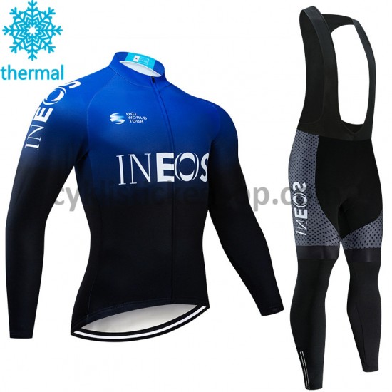 Cyklistický Bib Thermo Set 2019 TEAM INEOS M002