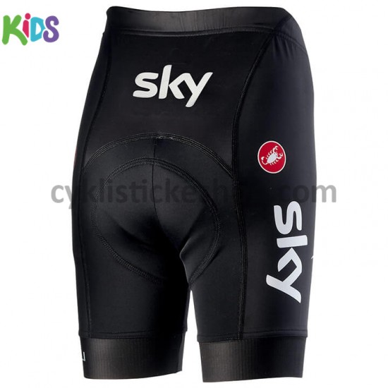 Cyklistické Kraťasy 2019 Team Sky Dětský M001