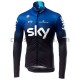 Cyklistický Dres s Dlouhými Rukávy 2019 Team Sky M001