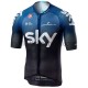 Cyklistický Dres s Krátkým Rukávem 2019 Team Sky M001