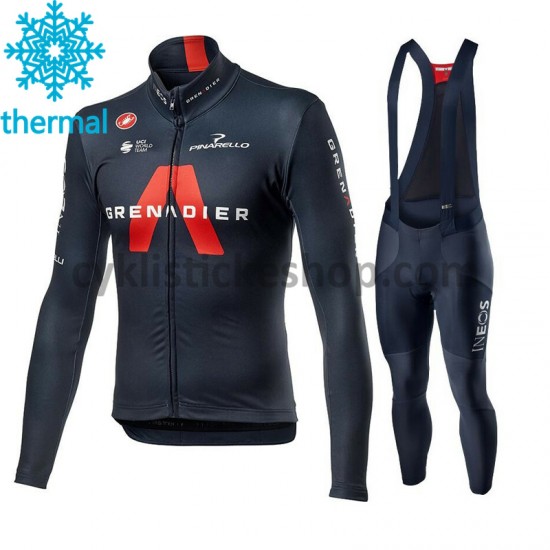 Cyklistický Bib Thermo Set 2021 Ineos Grenadiers M001
