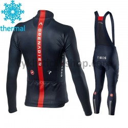 Cyklistický Bib Thermo Set 2021 Ineos Grenadiers M001