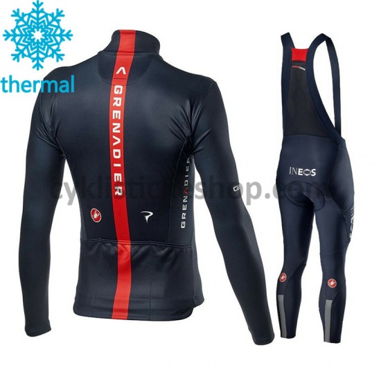 Cyklistický Bib Thermo Set 2021 Ineos Grenadiers M001