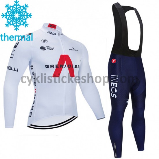 Cyklistický Bib Thermo Set 2021 Ineos Grenadiers M004