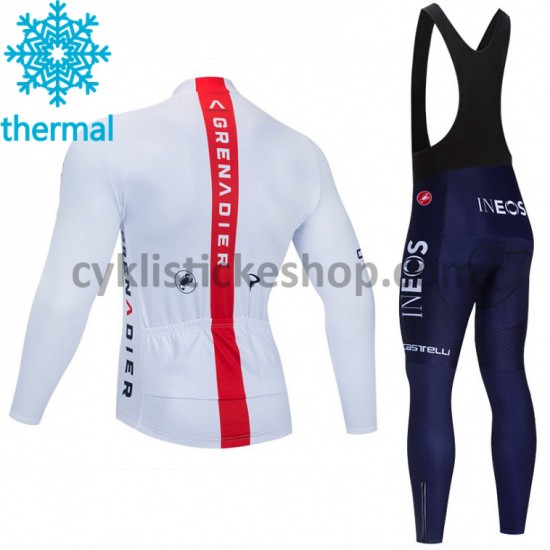 Cyklistický Bib Thermo Set 2021 Ineos Grenadiers M004