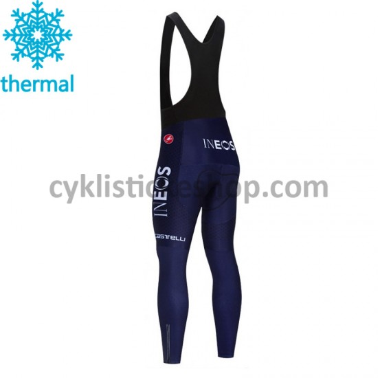 Thermo Cyklistické Kalhoty Bib 2021 Ineos Grenadiers M004