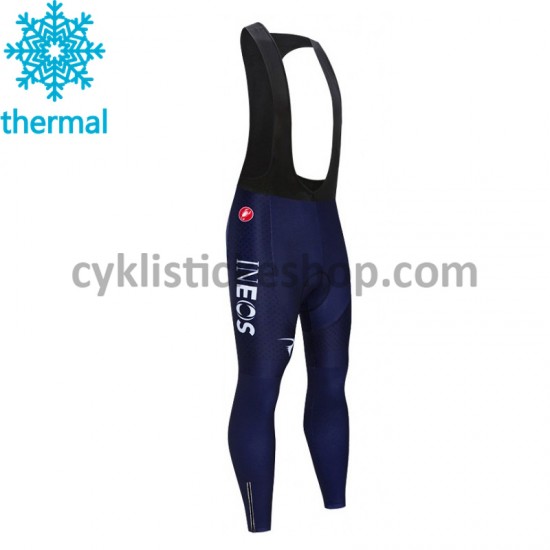 Thermo Cyklistické Kalhoty Bib 2021 Ineos Grenadiers M004
