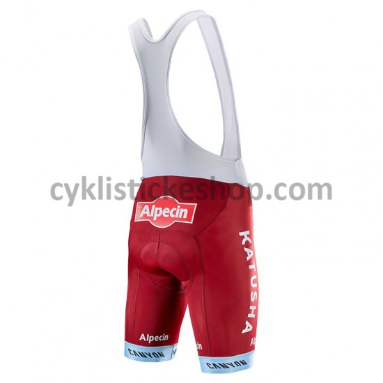 Cyklistické Kraťasy Bib 2017 Team Katusha-Alpecin M001