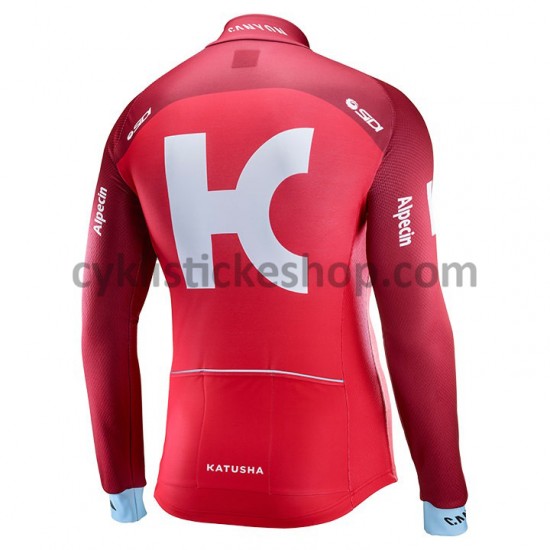 Cyklistický Dres s Dlouhými Rukávy 2017 Team Katusha-Alpecin M001