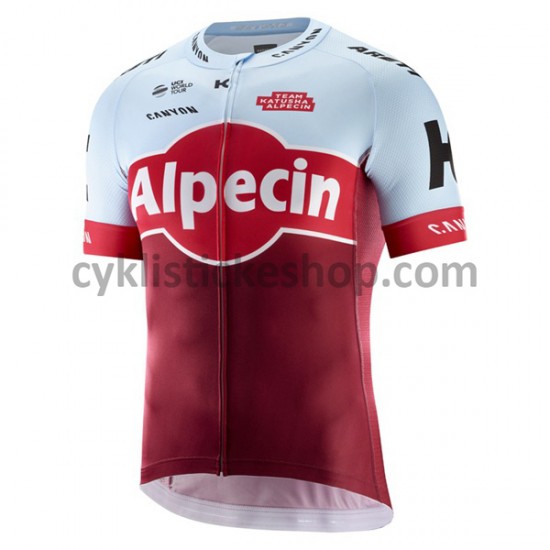 Cyklistický Dres s Krátkým Rukávem 2018 Team Katusha-Alpecin M001