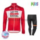 Cyklistický Thermo Set 2017 Lotto Soudal Dětský M001