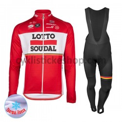 Cyklistický Bib Thermo Set 2017 Lotto Soudal M001